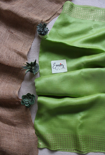 Green Sundari Saree - Eternity by Sakshi