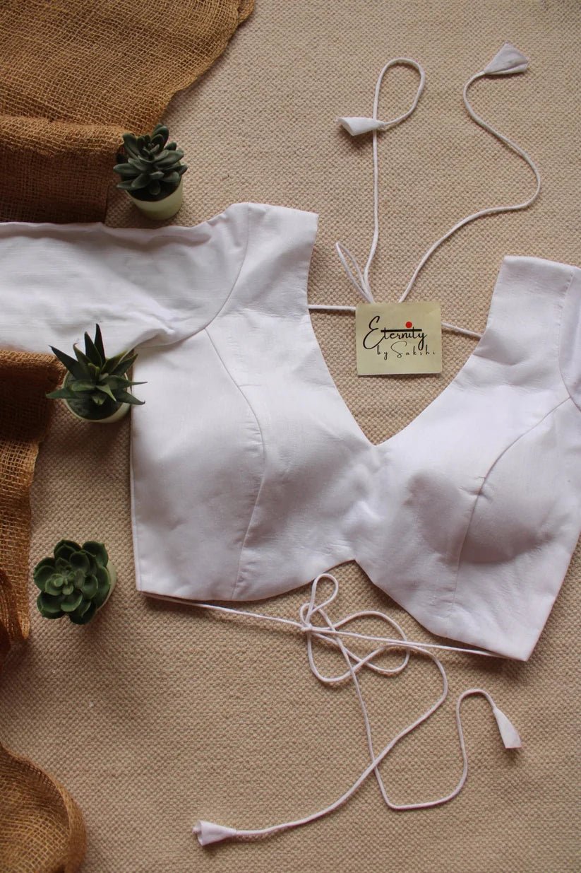 White Shadow Garage Blouse - Eternity by Sakshi