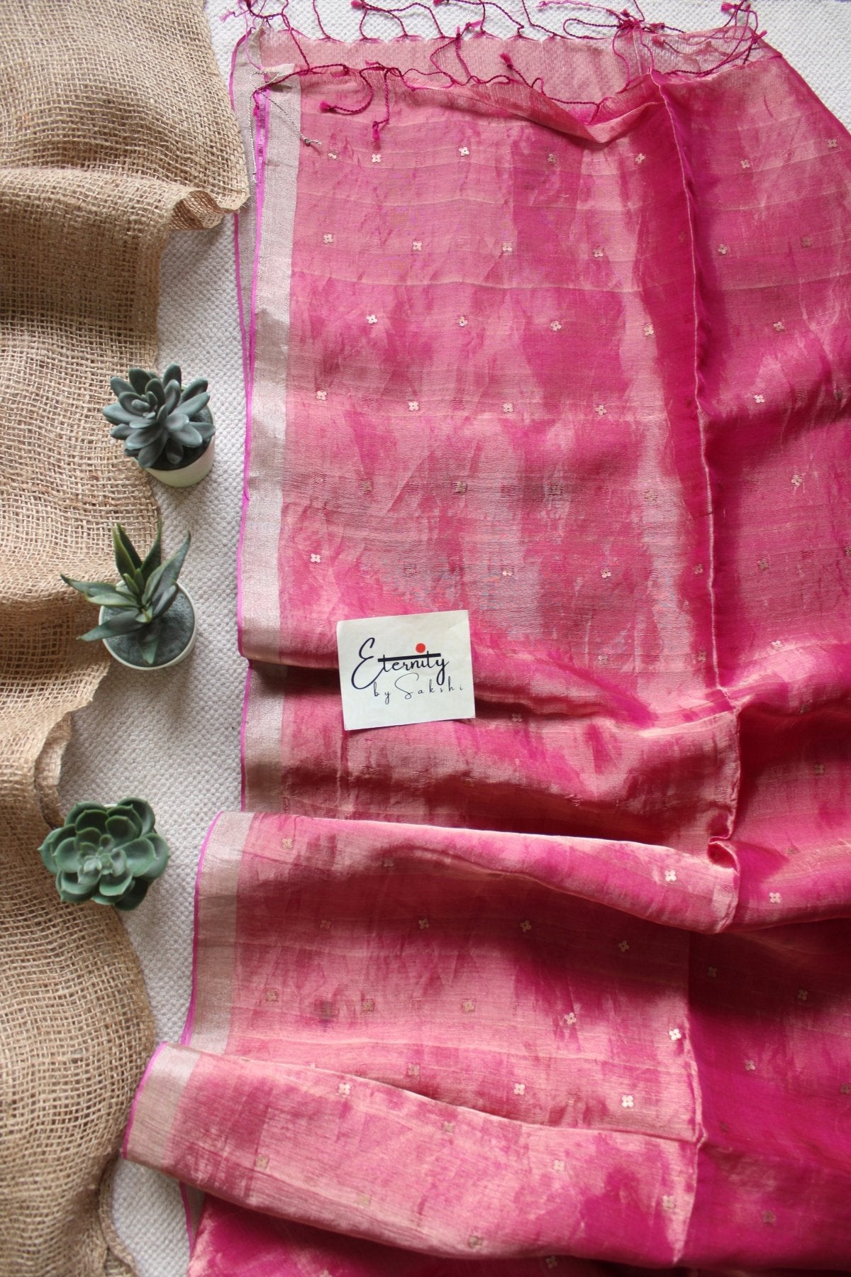 Pink Aaradhya Saree - Eternity by Sakshi