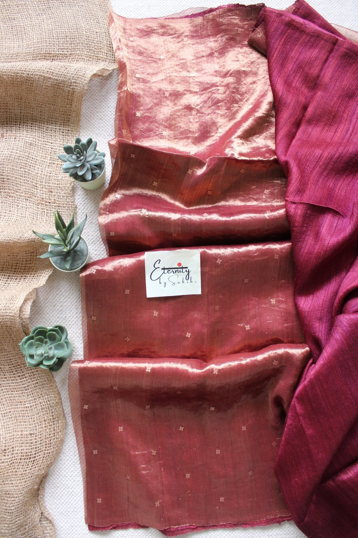 Copper Aaradhya Saree - Eternity by Sakshi