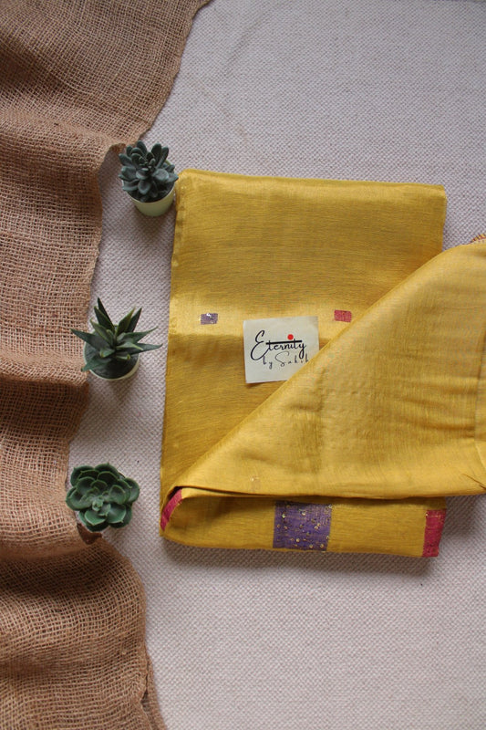 Kanak Yellow Saree