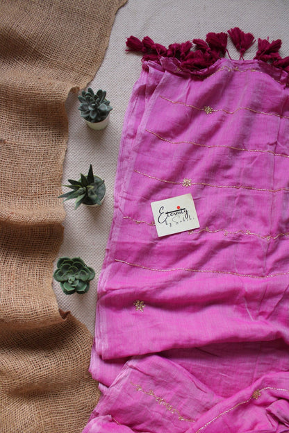 Bubblegum Noor Saree - Eternity by Sakshi