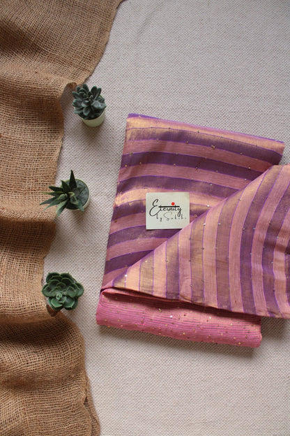 Pink Rekha Saree - Eternity by Sakshi