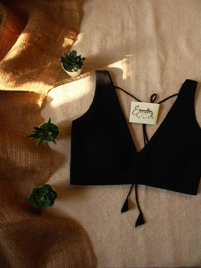 Black Evergreen Blouse