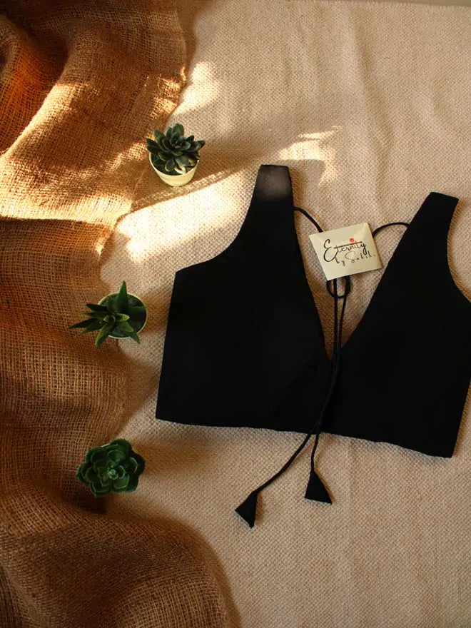 Black Evergreen Blouse