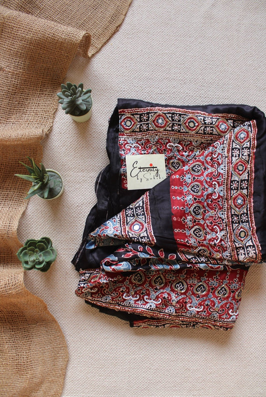Phoolkari Silk Saree - Eternity by Sakshi