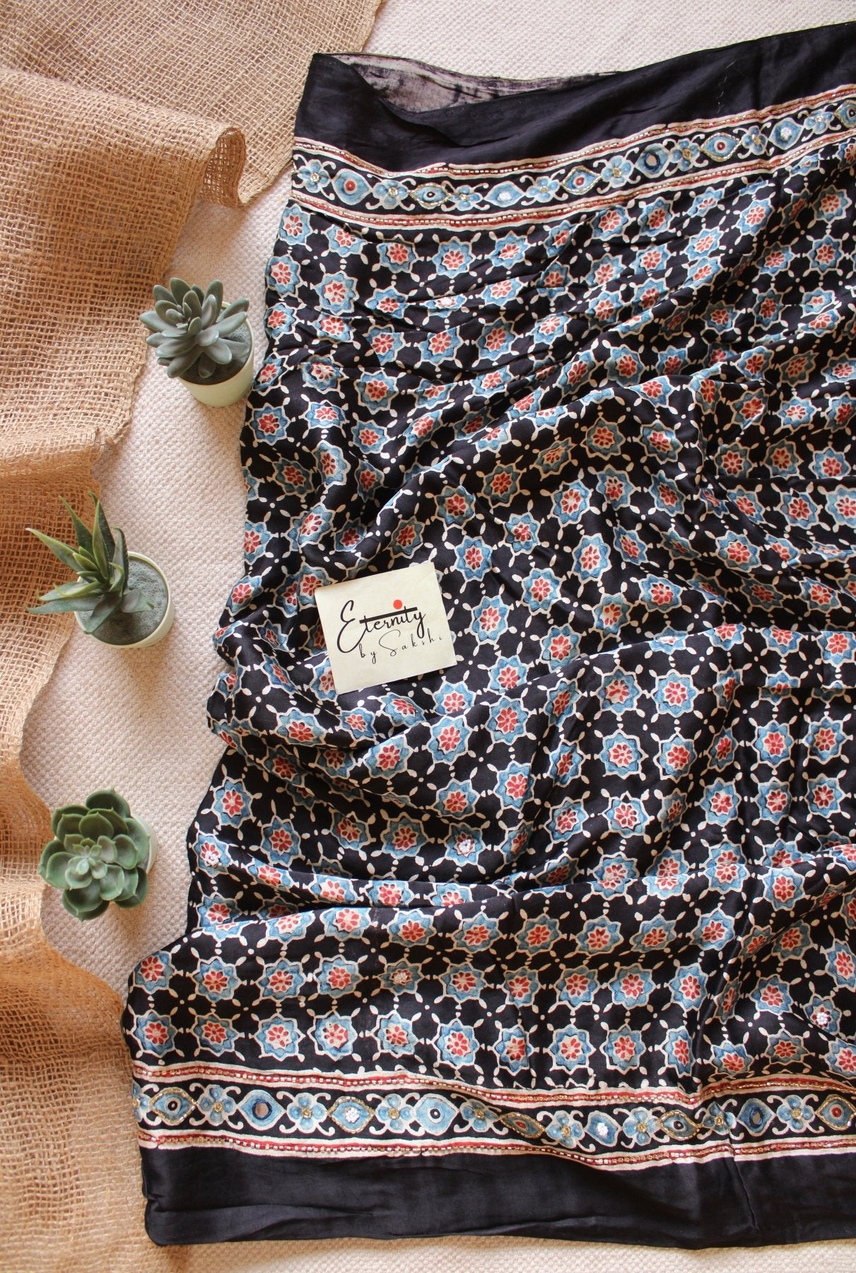 Vintage Silk Saree - Eternity by Sakshi