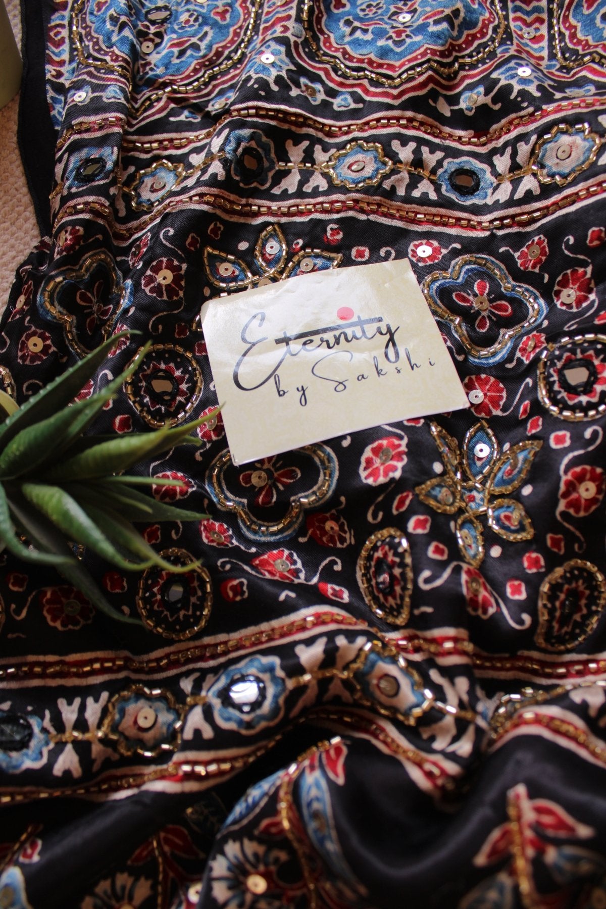 Vintage Silk Saree - Eternity by Sakshi