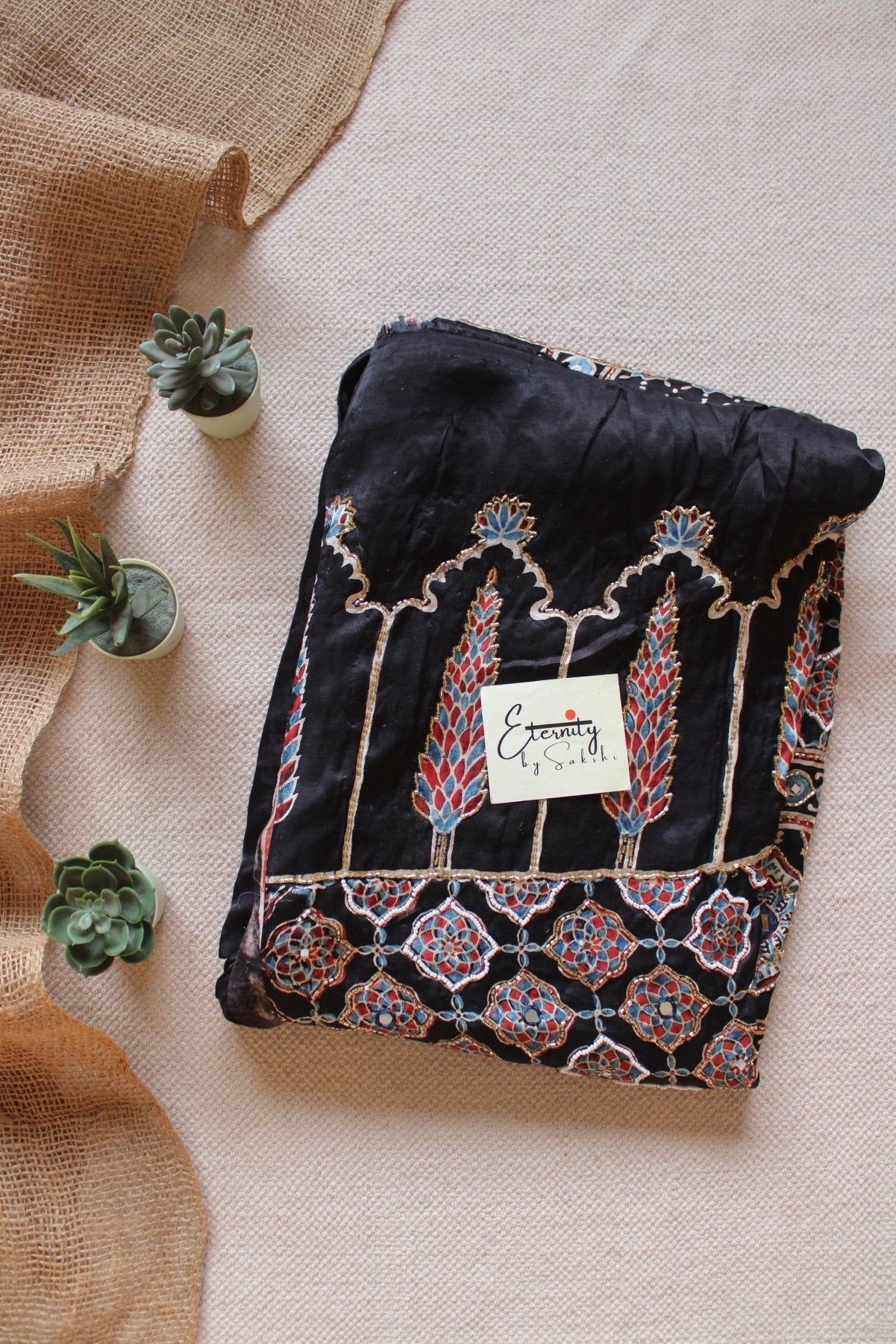 Vintage Silk Saree - Eternity by Sakshi