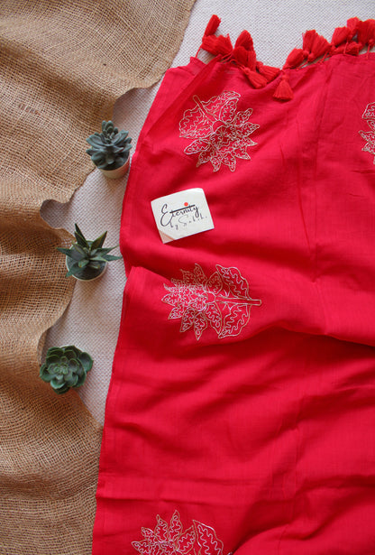 Surkh Elegance Handwork Saree