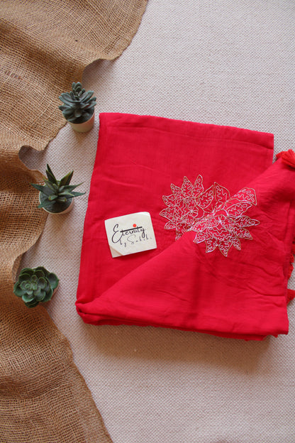 Surkh Elegance Handwork Saree