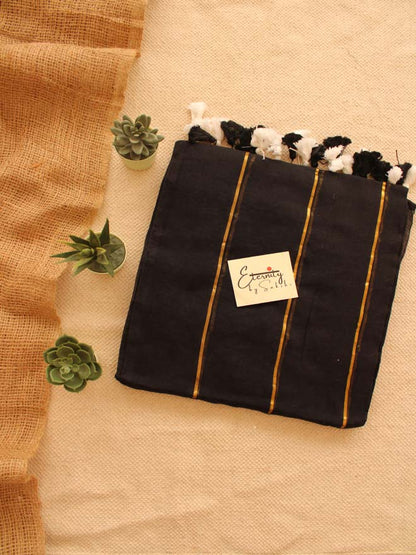 BLACK SUTI SAREE