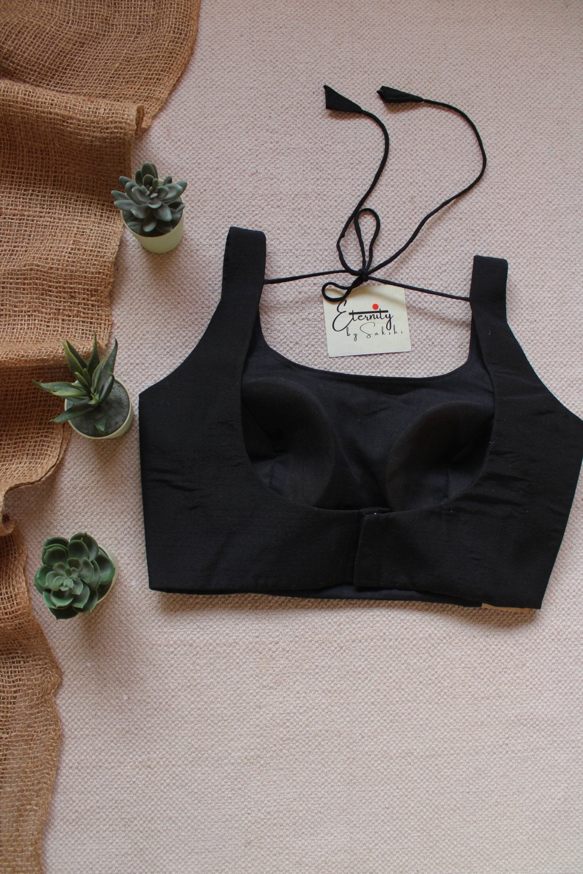 Black Noorie Blouse - Eternity by Sakshi