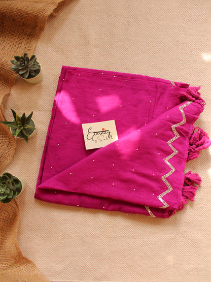 Pink Noor Saree