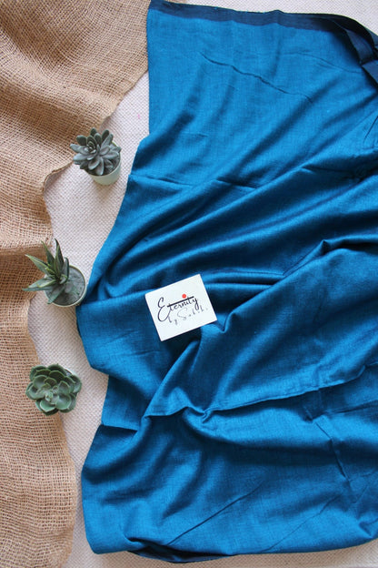 Peacock Blue Ramya Saree - Eternity by Sakshi