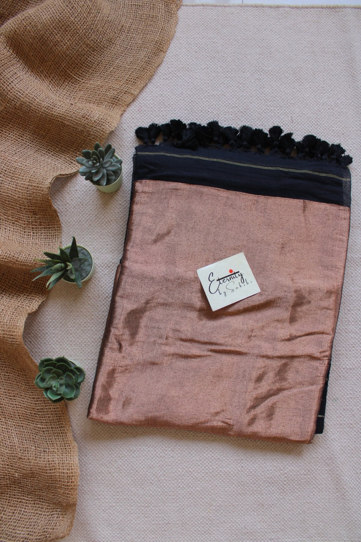 Black Galaxy Saree - Eternity by Sakshi