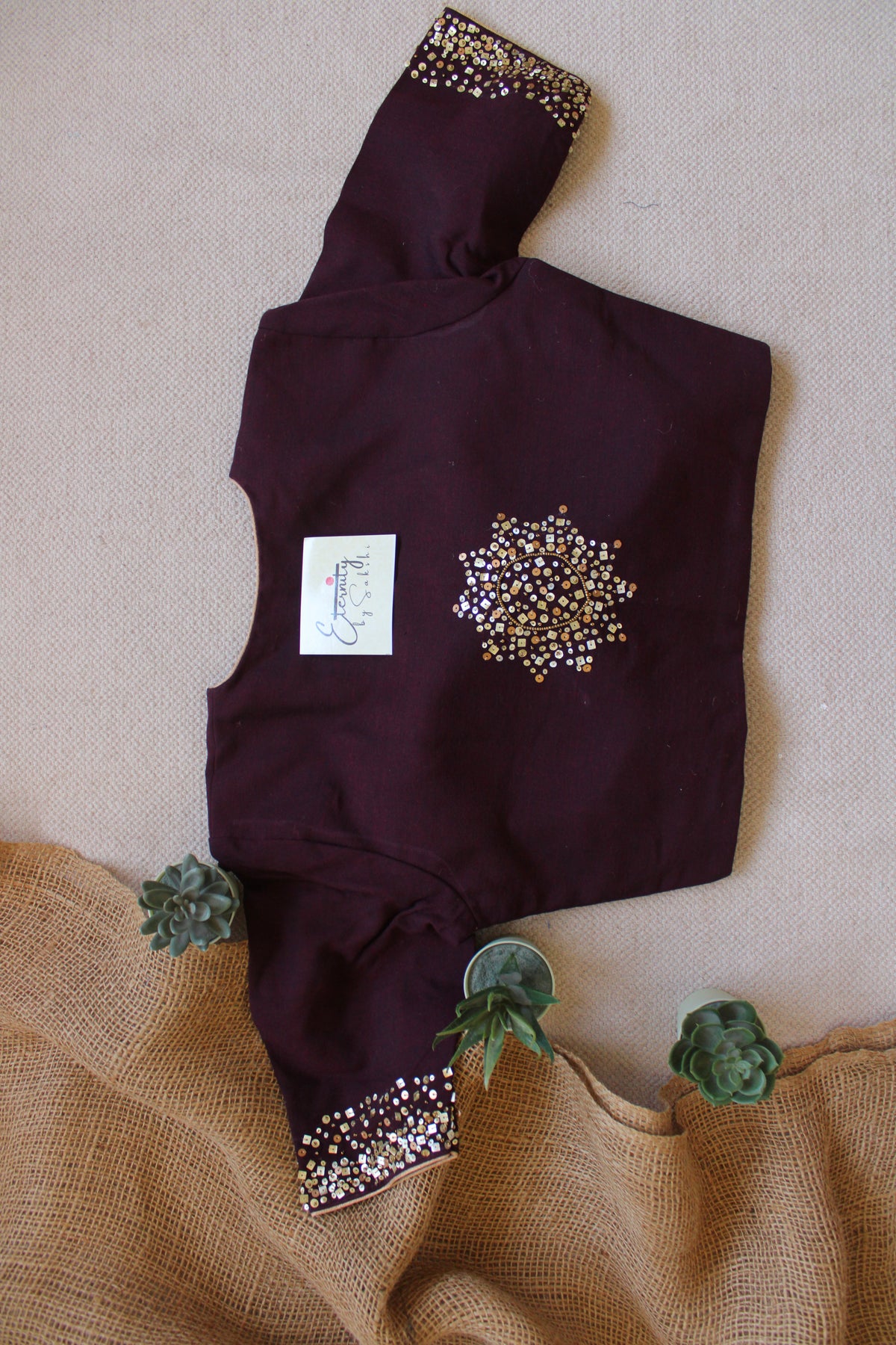 Coke Tara Handwork Blouse