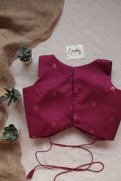 Rosy Spark Navya Blouse - Eternity by Sakshi