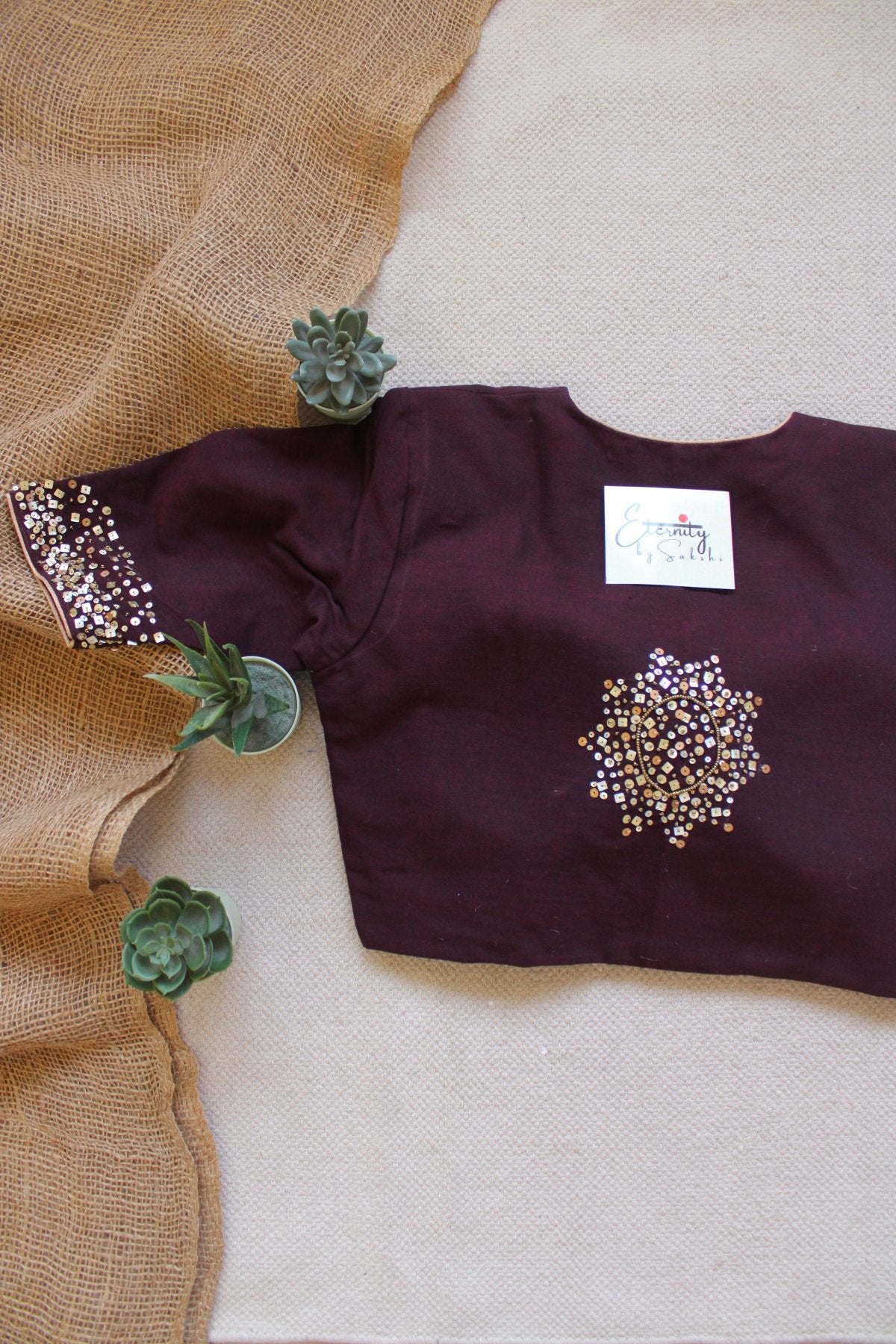 Coke Tara Handwork Blouse