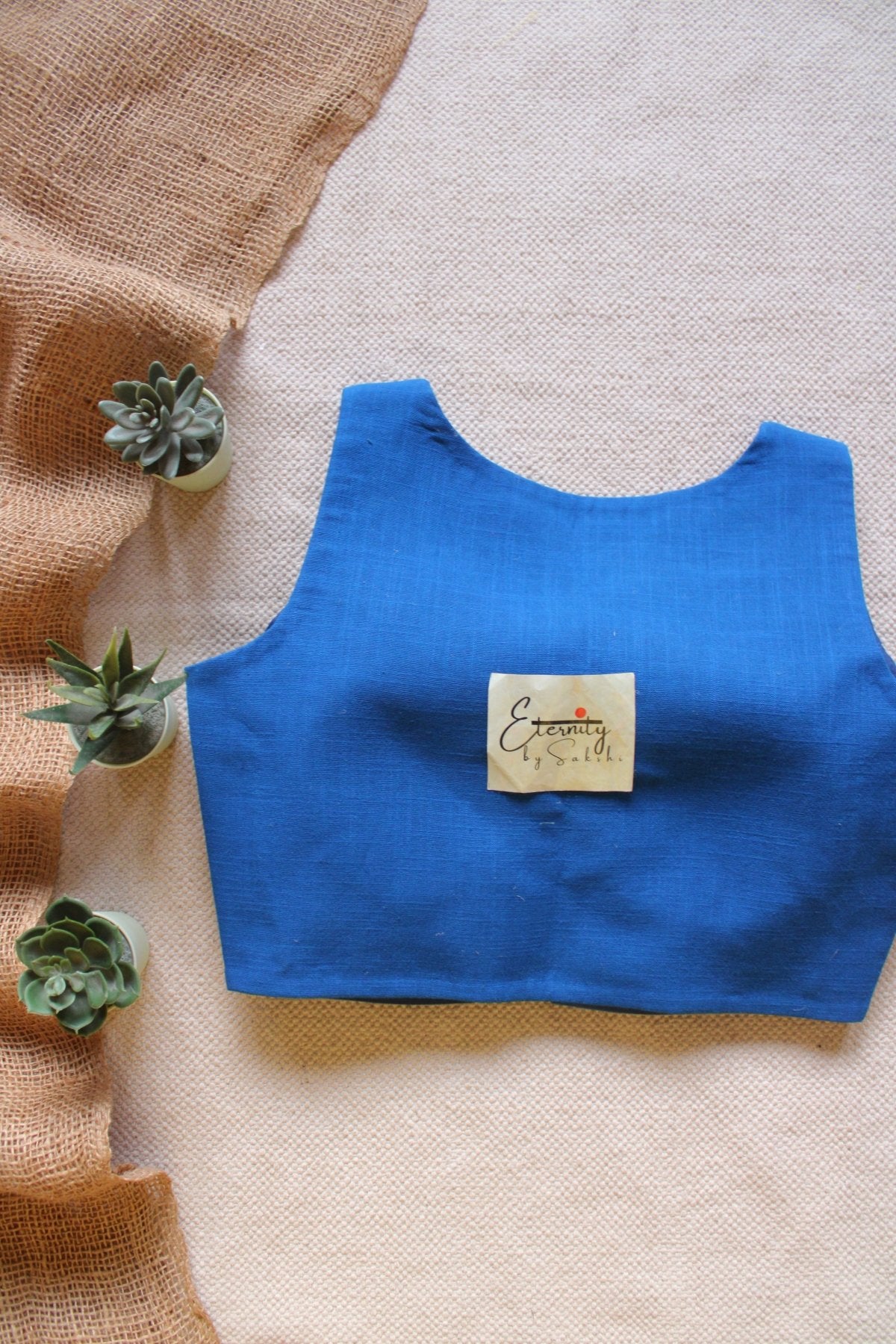 Indigo Office Blouse - Eternity by Sakshi