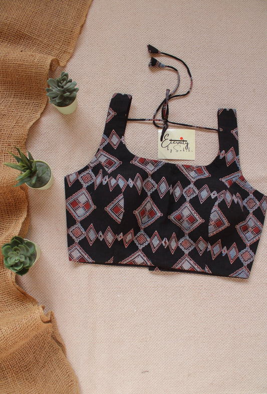 Black - Indigo limited Edition Noorie Blouse - Eternity by Sakshi