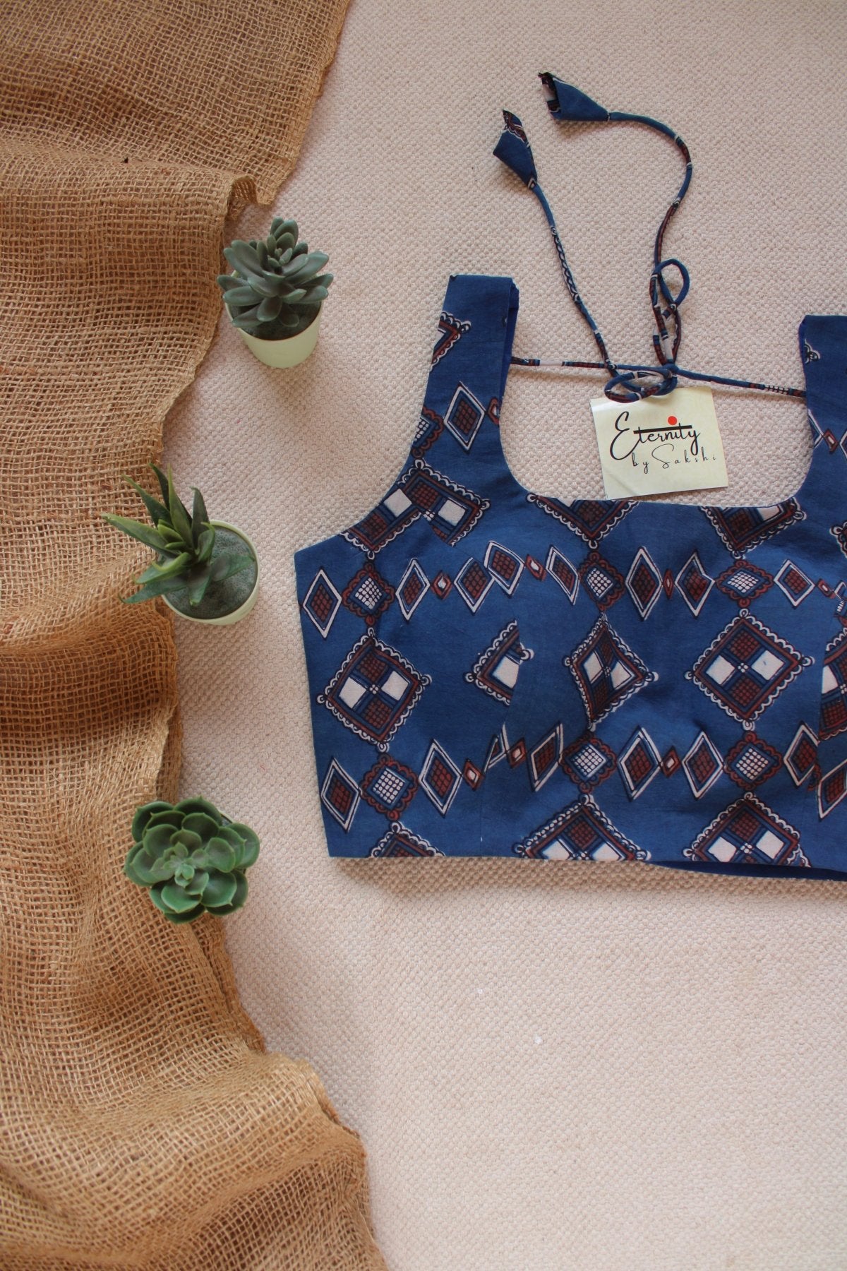 Blue - Indigo limited Edition Noorie Blouse - Eternity by Sakshi