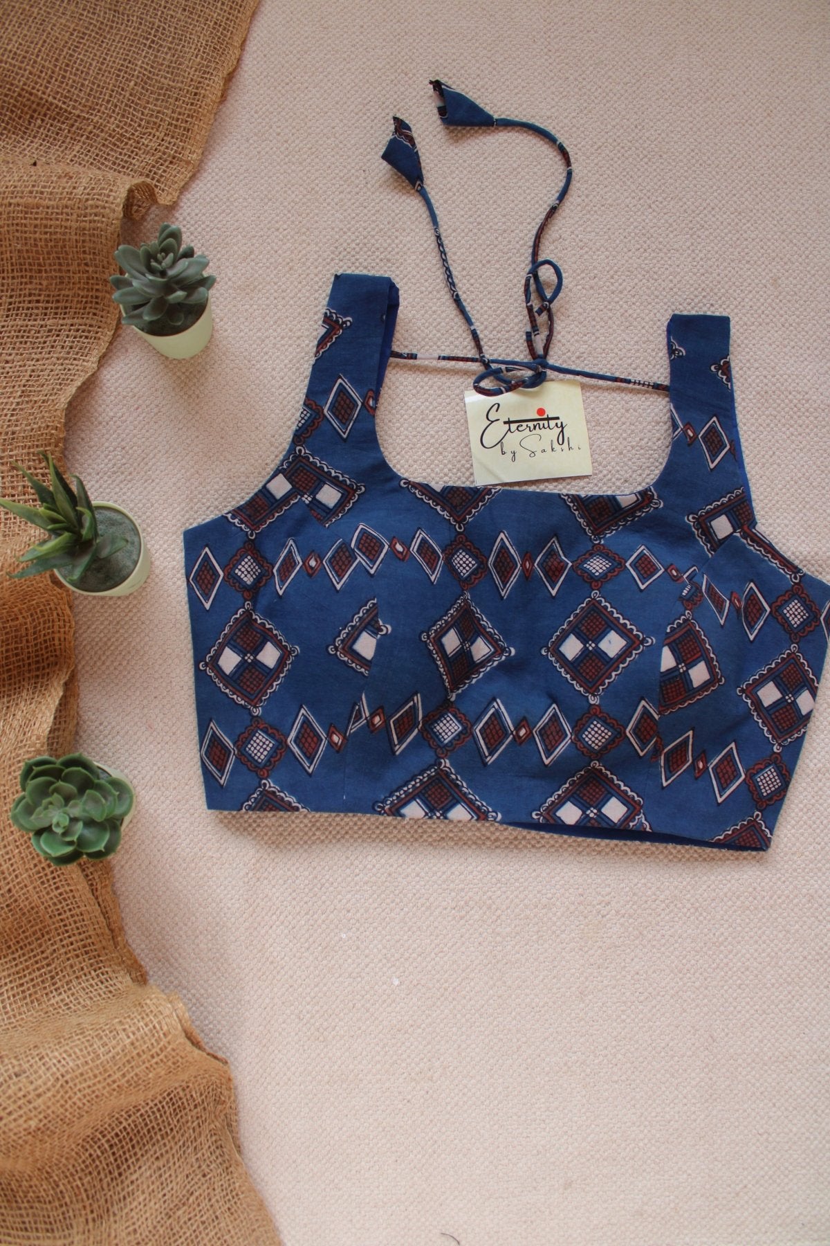 Blue - Indigo limited Edition Noorie Blouse - Eternity by Sakshi