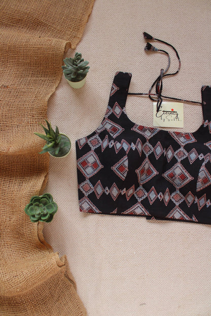 Black - Indigo limited Edition Noorie Blouse - Eternity by Sakshi