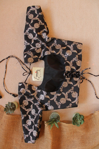 Black Malang blouse - Eternity by Sakshi