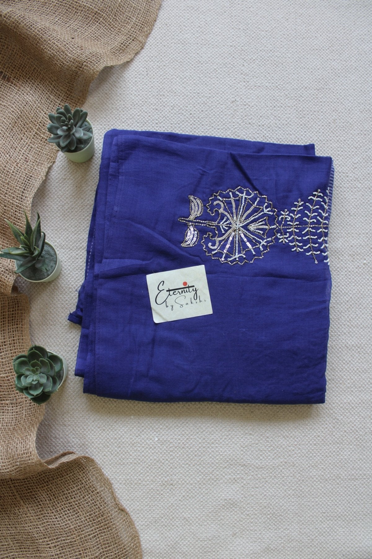 Neel Elegance Handwork Saree - Eternity by Sakshi