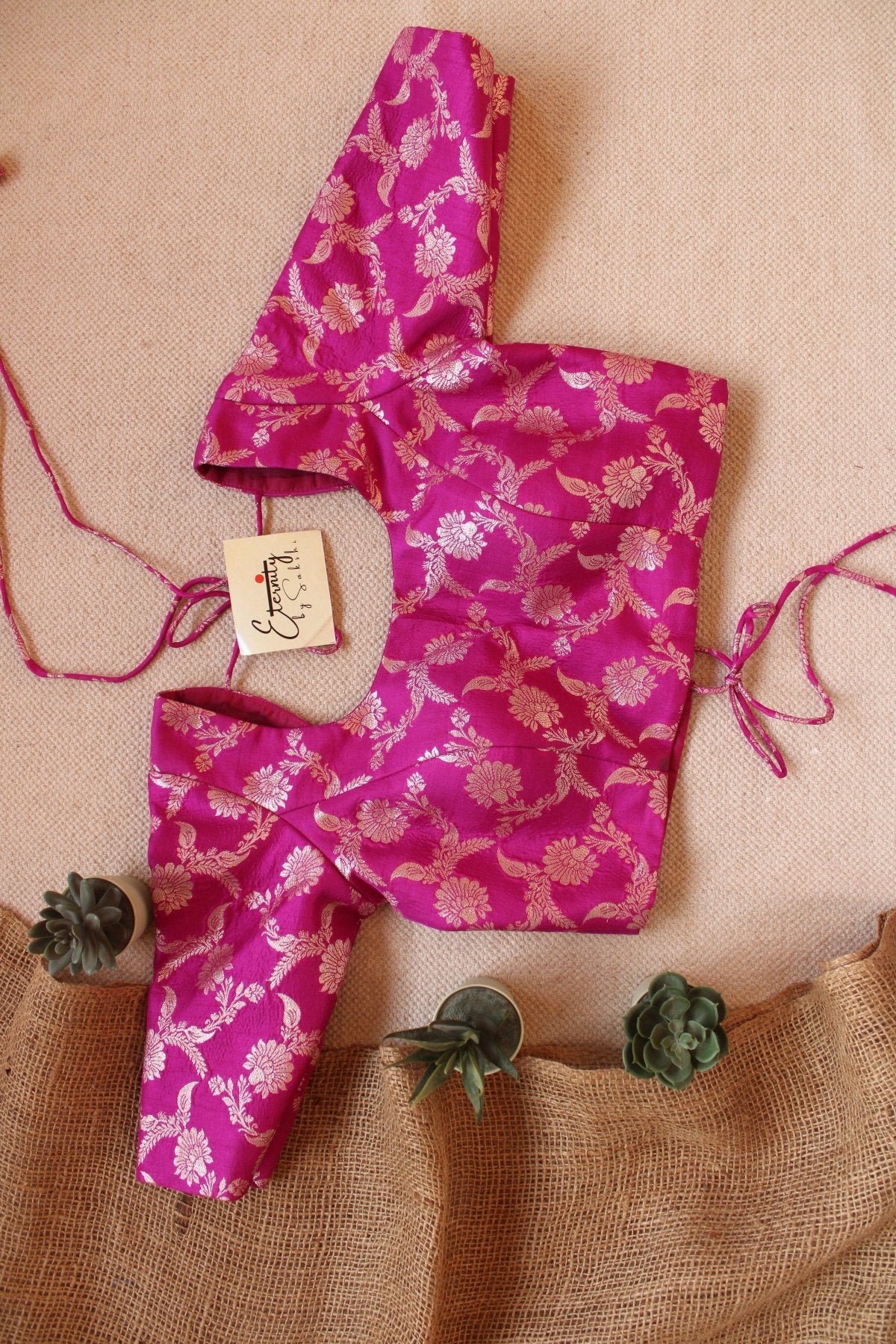 Pink Malang blouse - Eternity by Sakshi