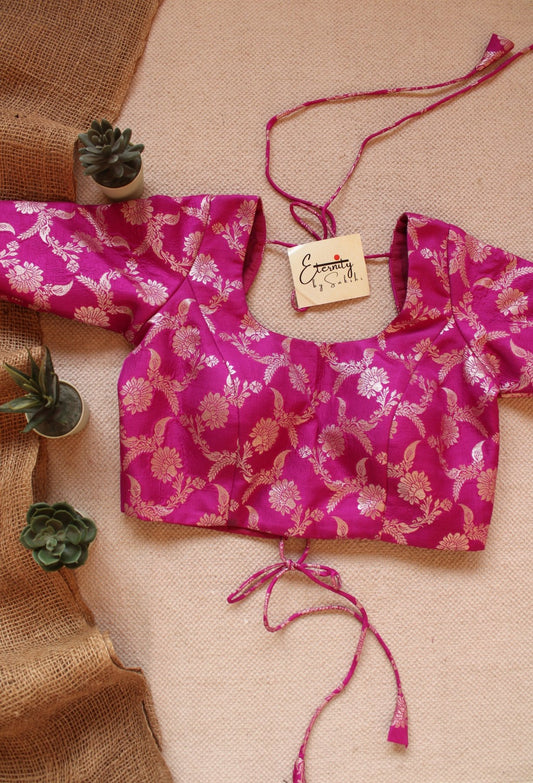 Pink Malang blouse - Eternity by Sakshi