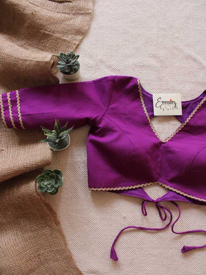 Purple Stories Blouse