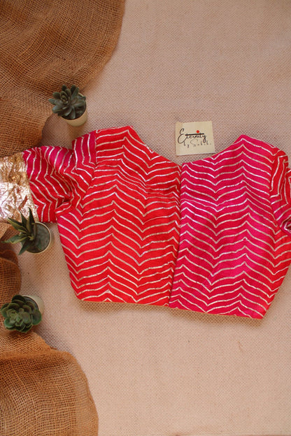 Rani Glow GotaPatti Blouse - Eternity by Sakshi