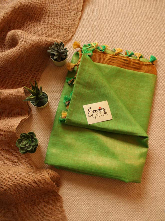 Green Paradise Saree