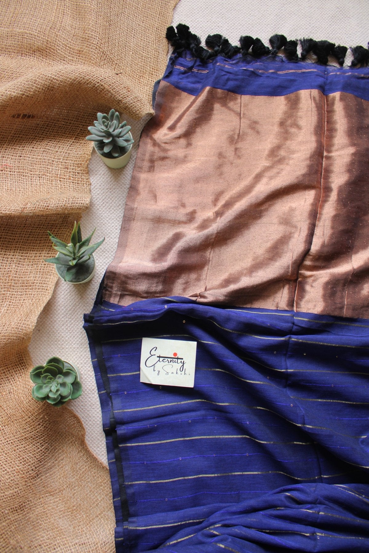 Midnight Galaxy Saree - Eternity by Sakshi