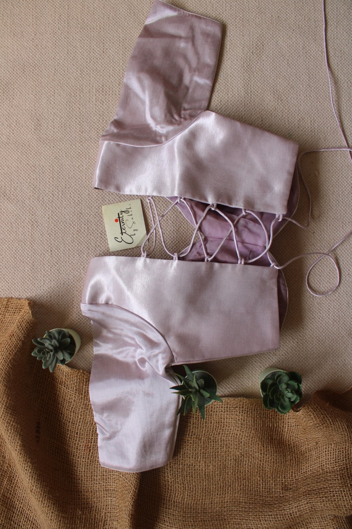 Heer Lilac Backless Blouse - Eternity by Sakshi