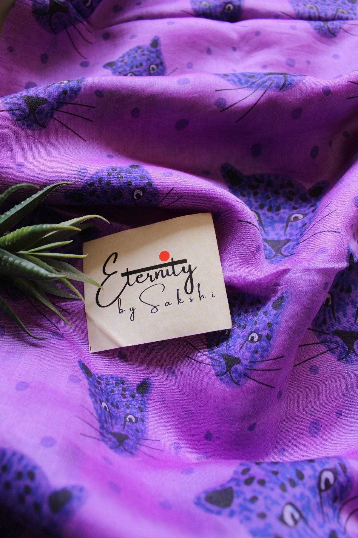 Blueberry Saree - Eternity by Sakshi