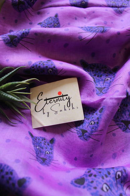 Blueberry Saree - Eternity by Sakshi