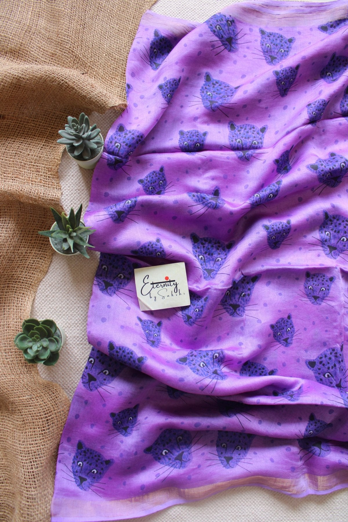 Blueberry Saree - Eternity by Sakshi