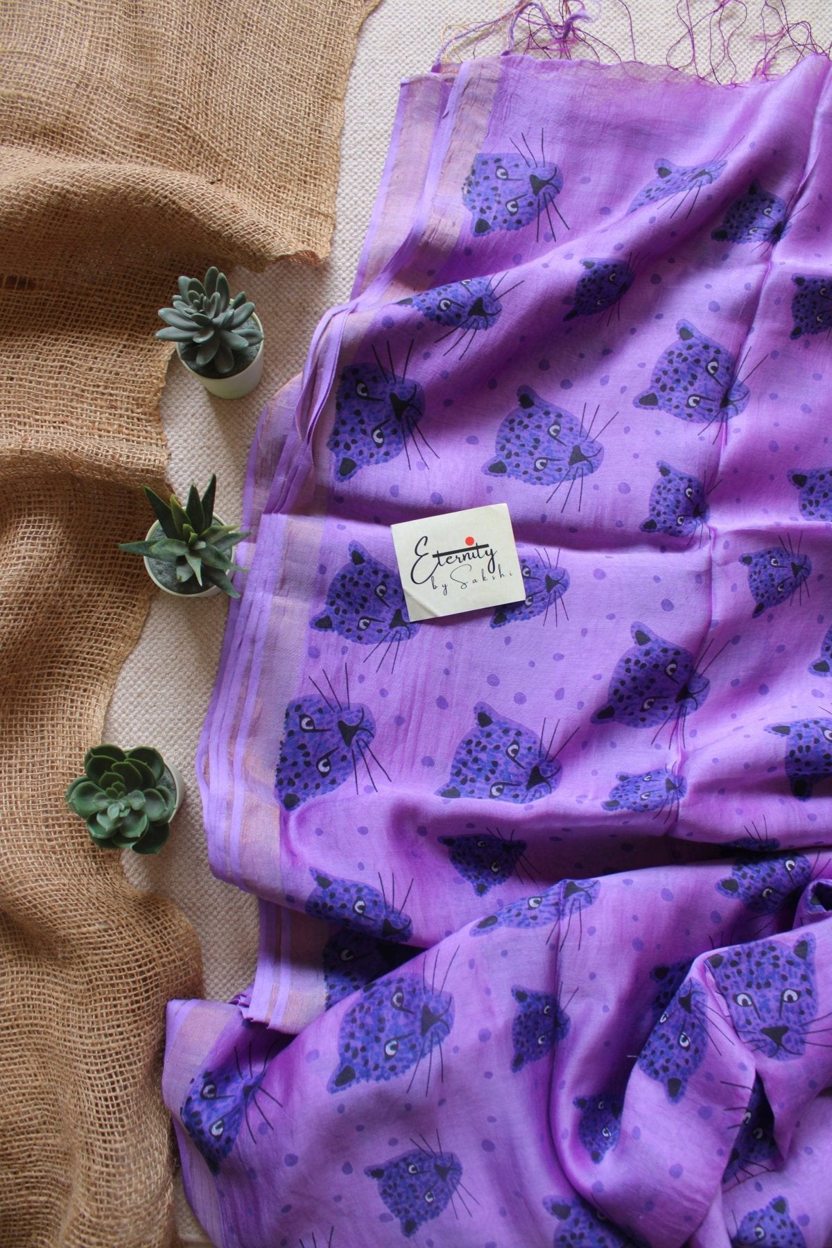 Blueberry Saree - Eternity by Sakshi