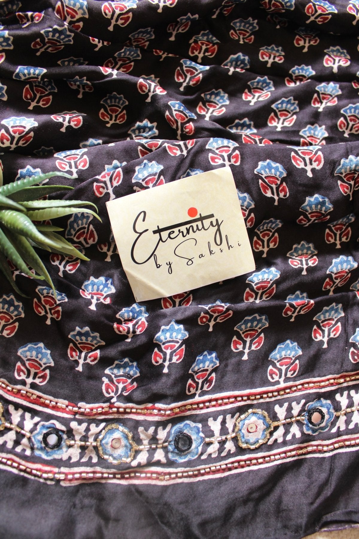 Nisha Silk Saree - Eternity by Sakshi