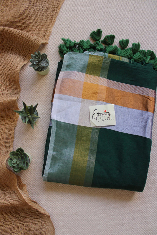 Green Madhumita Saree - Eternity by Sakshi