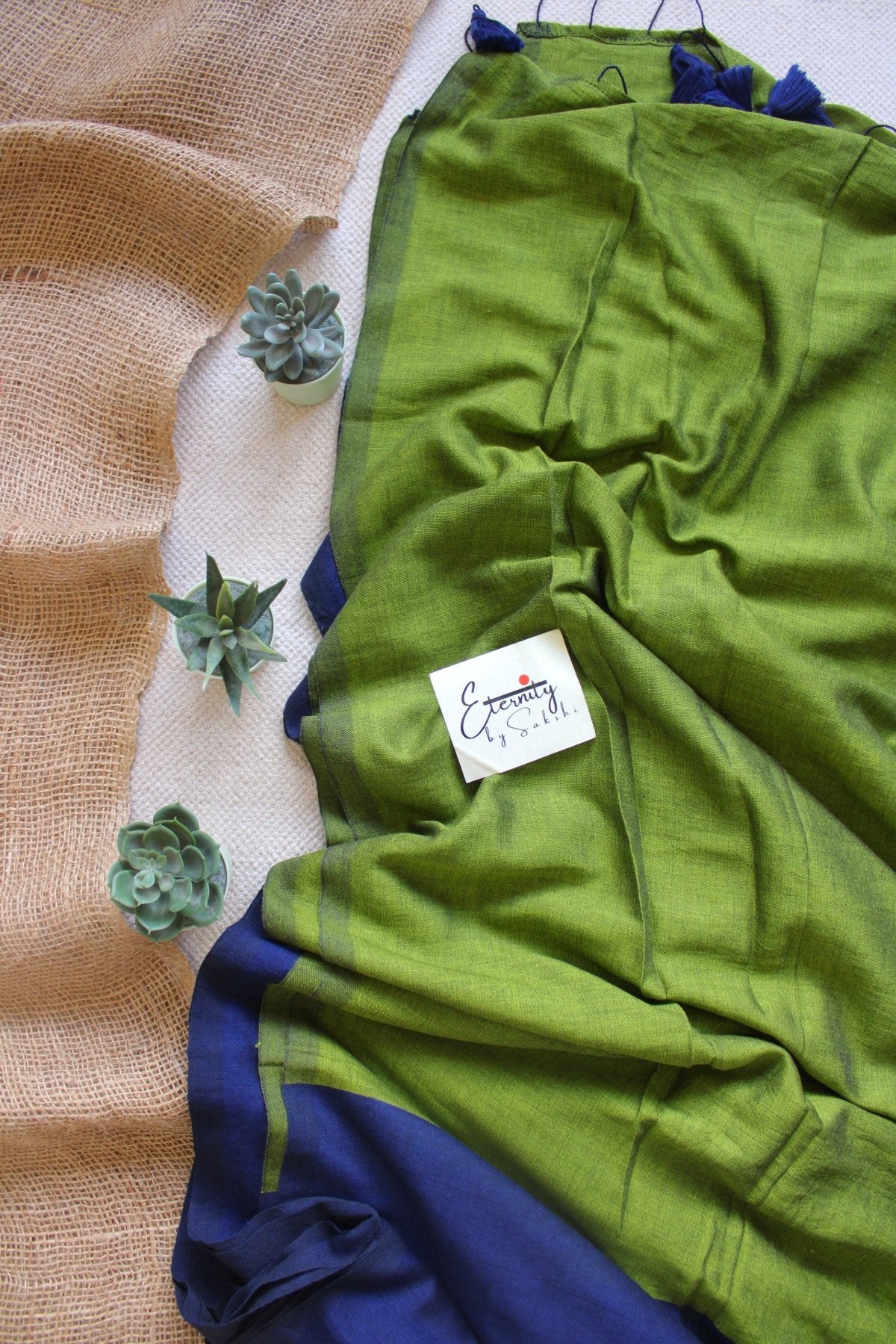 Matcha Office Saree - Eternity by Sakshi