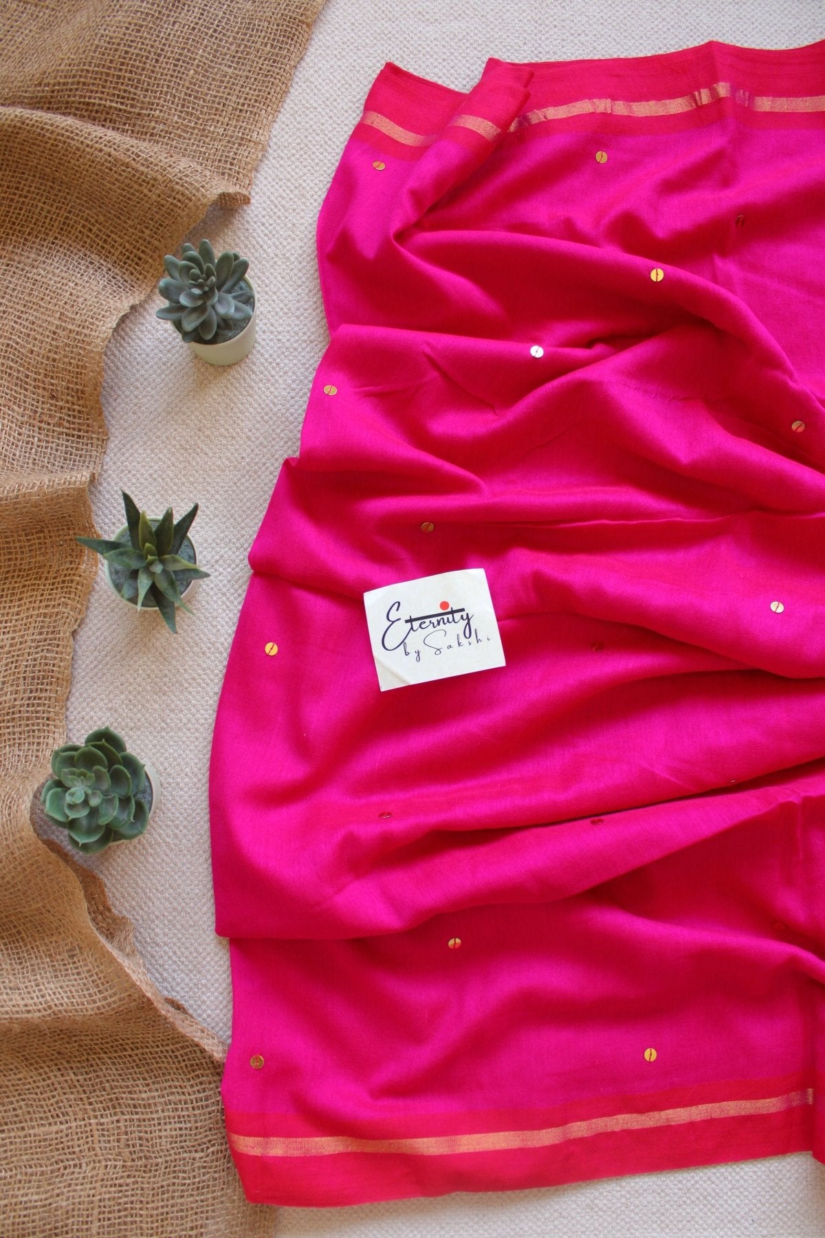 Gulaabi Varnika Saree - Eternity by Sakshi