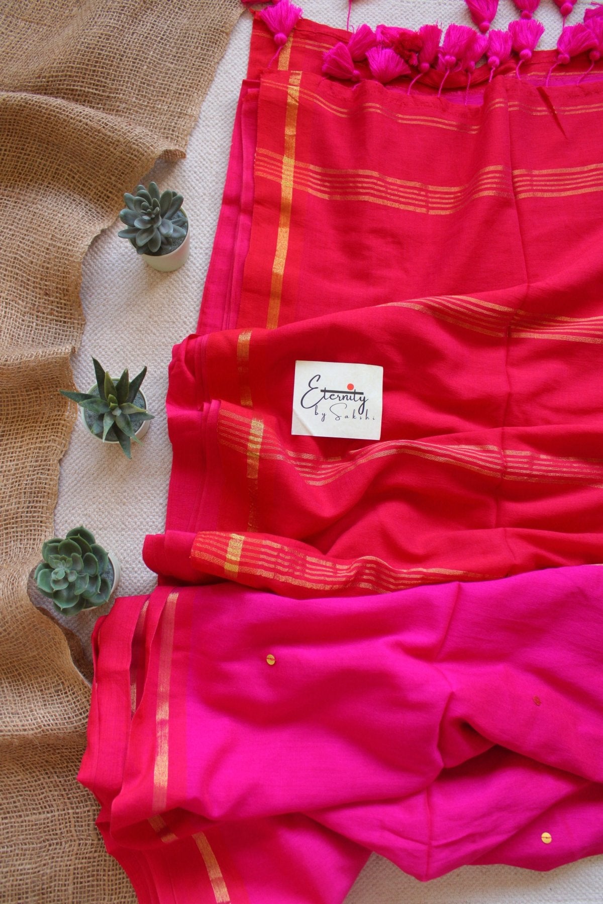 Gulaabi Varnika Saree - Eternity by Sakshi