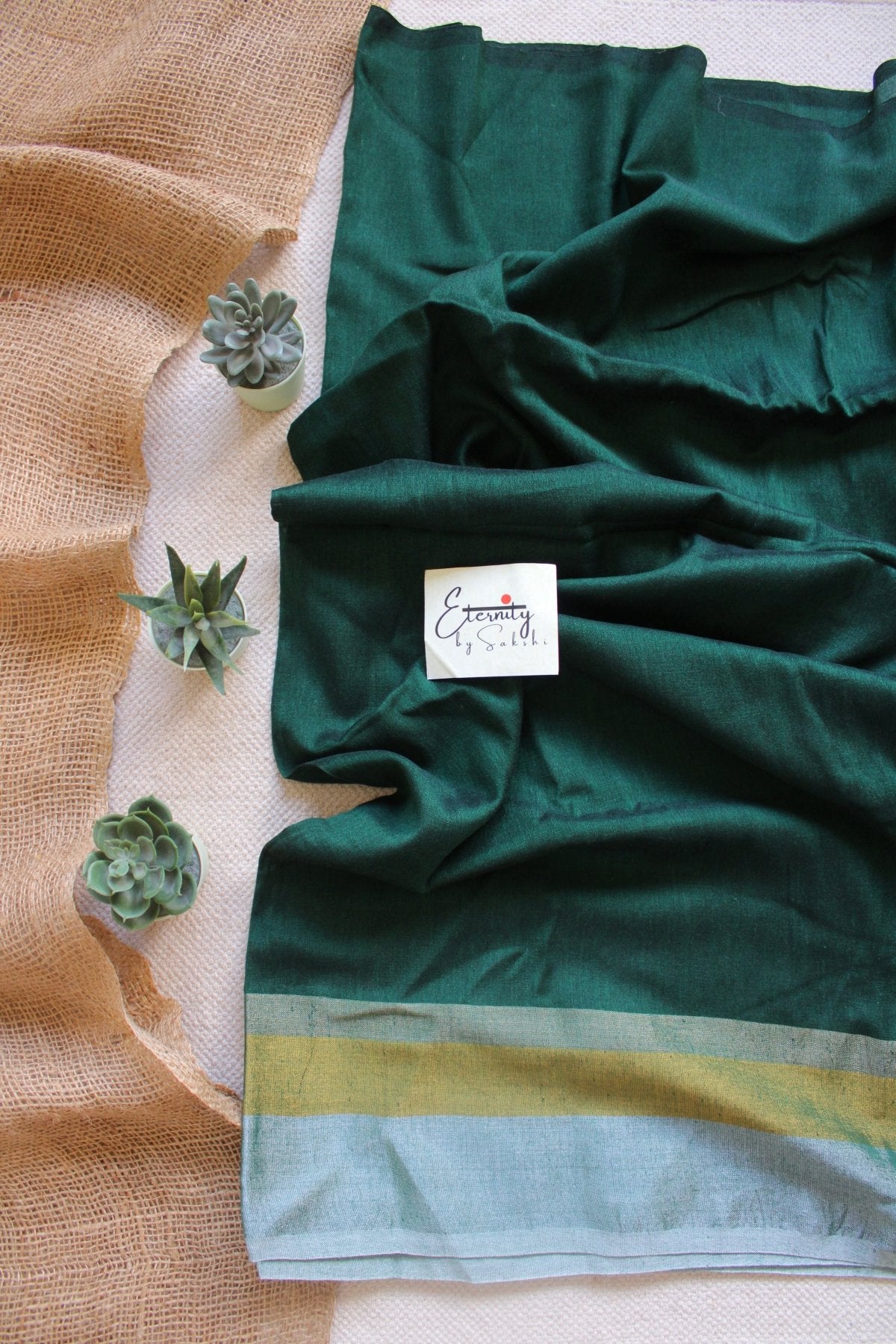 Green Madhumita Saree - Eternity by Sakshi