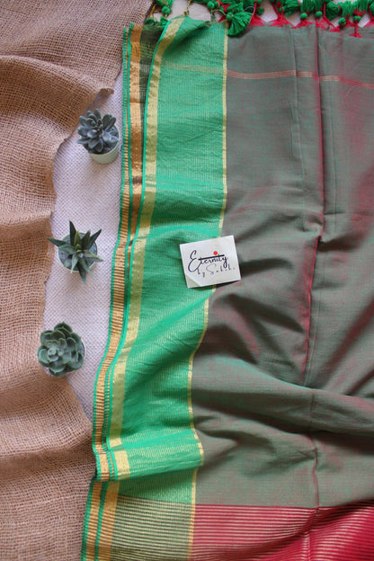 Multicolor Stripe Saree - Eternity by Sakshi