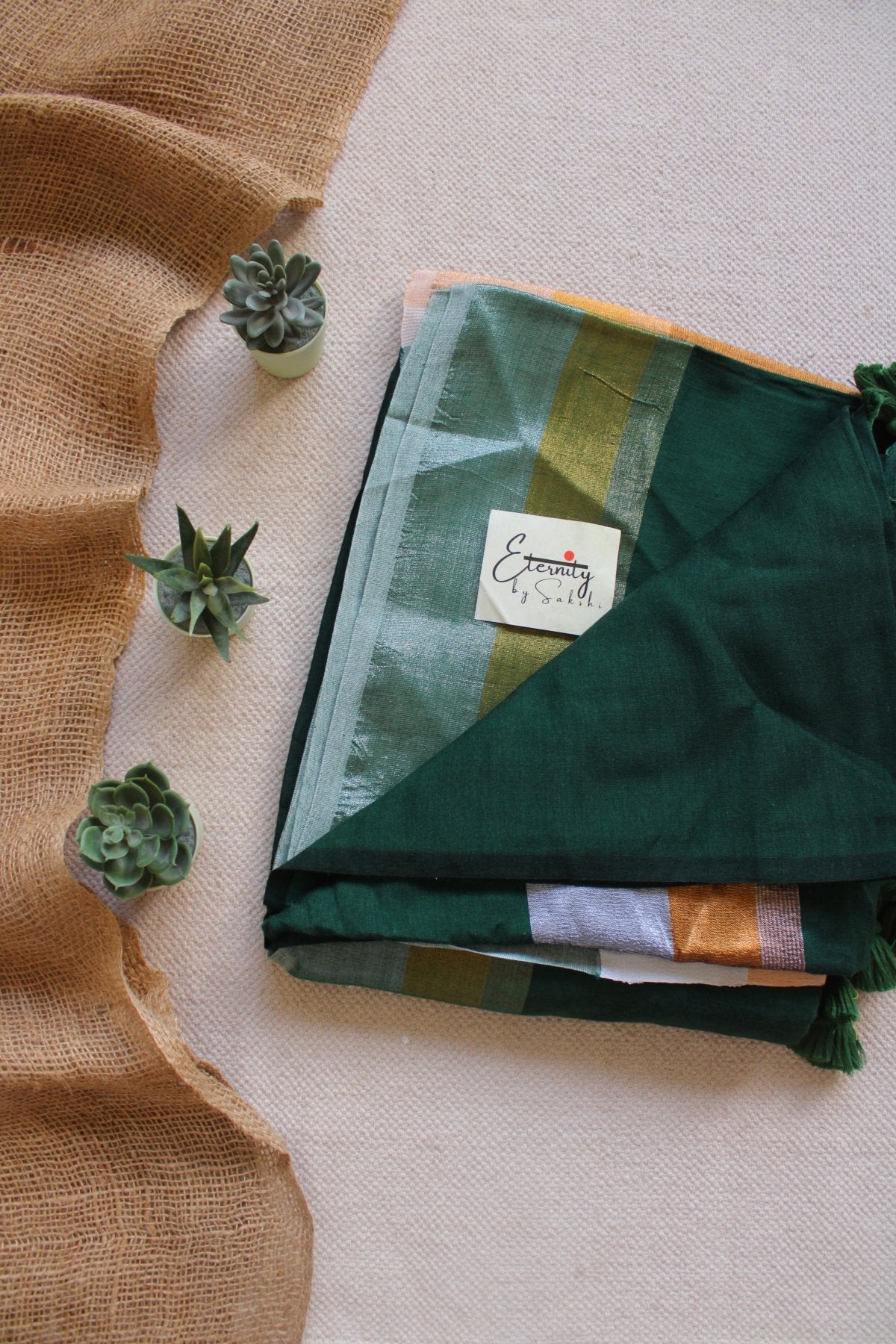 Green Madhumita Saree - Eternity by Sakshi