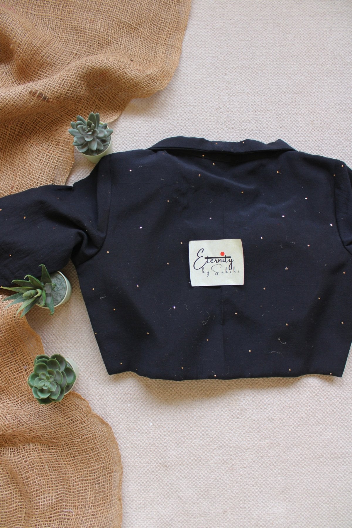 Midnight Spark Collar Blouse - Eternity by Sakshi